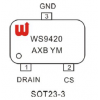 降壓型LED驅(qū)動(dòng)，非隔離低功率因素WS9420