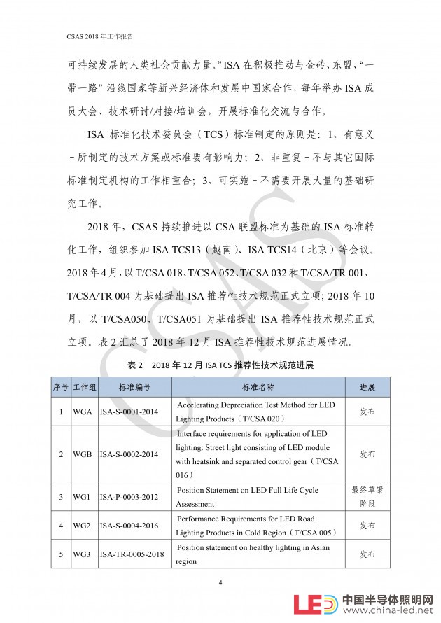 CSA標(biāo)委會(huì)發(fā)布CSAS2018年工作報(bào)告