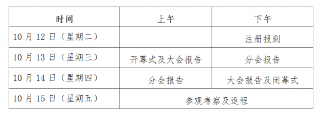 日程